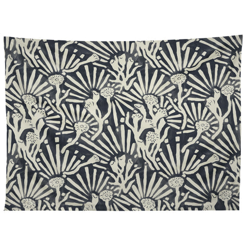 MSRYSTUDIO Garden Magic Darknight Tapestry