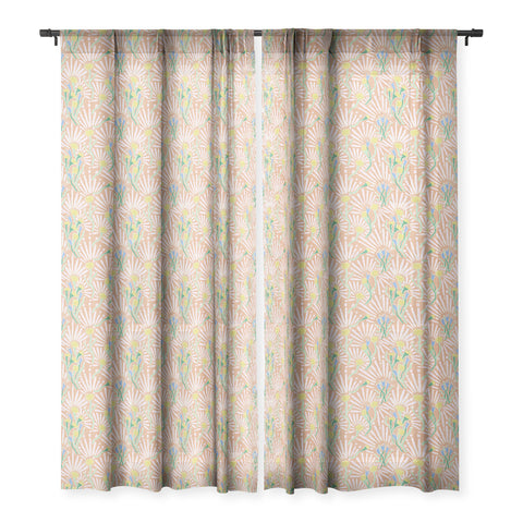 MSRYSTUDIO Garden Magic Fantasy Sheer Window Curtain