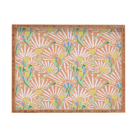 MSRYSTUDIO Garden Magic Fantasy Rectangular Tray