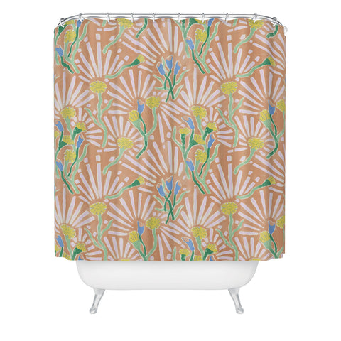 MSRYSTUDIO Garden Magic Fantasy Shower Curtain