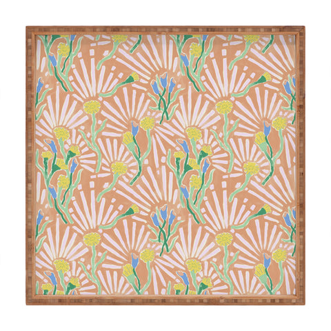 MSRYSTUDIO Garden Magic Fantasy Square Tray