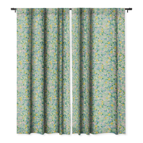 MSRYSTUDIO Joy of Flowers v2 Blackout Window Curtain