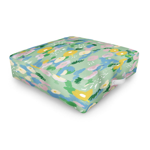 MSRYSTUDIO Joy of Flowers v2 Outdoor Floor Cushion