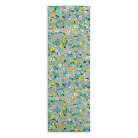 MSRYSTUDIO Joy of Flowers v2 Yoga Towel