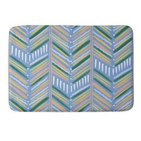 MSRYSTUDIO My Surf House Ocean Memory Foam Bath Mat