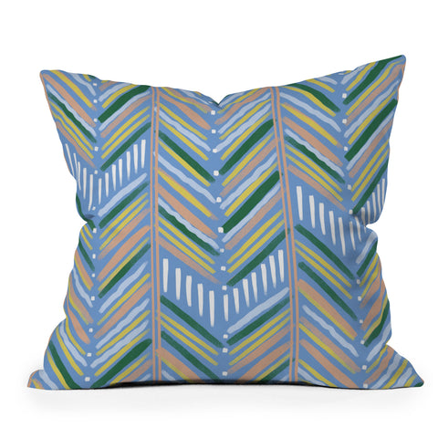 MSRYSTUDIO My Surf House Ocean Throw Pillow