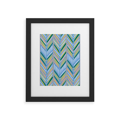 MSRYSTUDIO My Surf House Ocean Framed Art Print