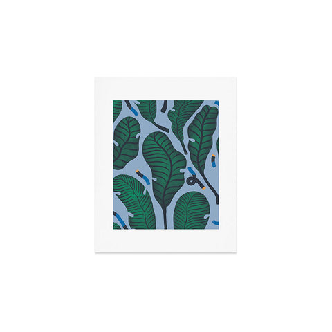 MSRYSTUDIO Retro Jungle Out Art Print