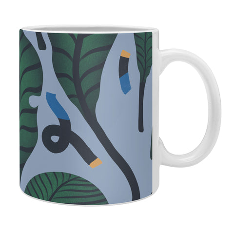 MSRYSTUDIO Retro Jungle Out Coffee Mug