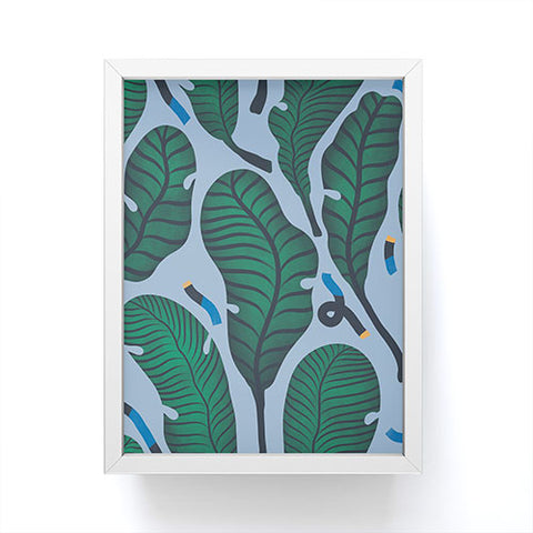 MSRYSTUDIO Retro Jungle Out Framed Mini Art Print