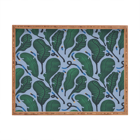 MSRYSTUDIO Retro Jungle Out Rectangular Tray