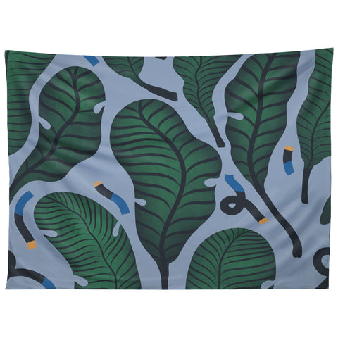MSRYSTUDIO Retro Jungle Out Tapestry