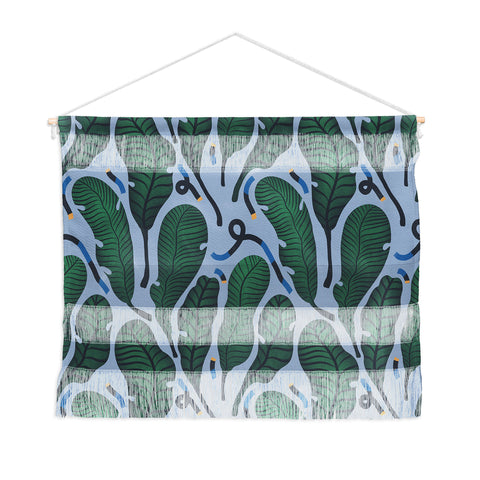 MSRYSTUDIO Retro Jungle Out Wall Hanging Landscape