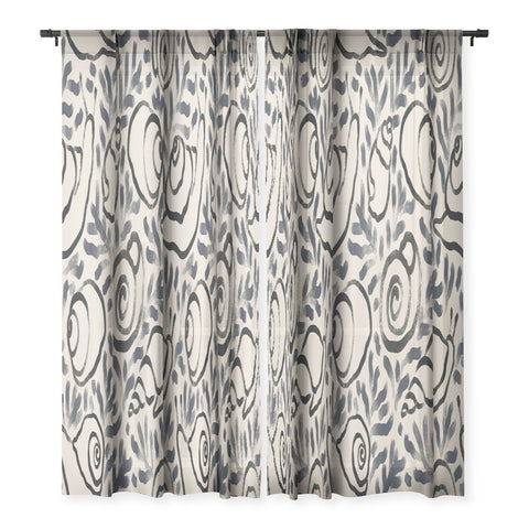 MSRYSTUDIO Snail Gardener Sheer Non Repeat