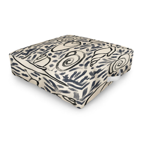 MSRYSTUDIO Snail Gardener Outdoor Floor Cushion