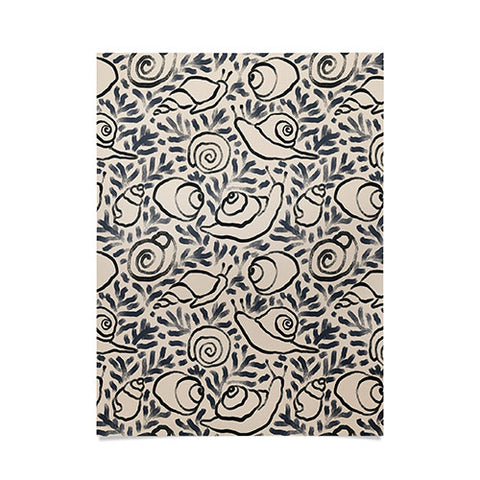 MSRYSTUDIO Snail Gardener Poster