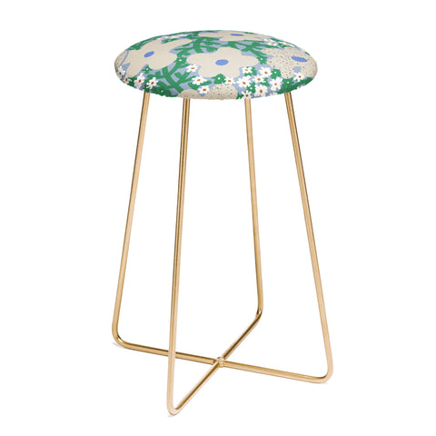 MSRYSTUDIO Spring Breeze Counter Stool
