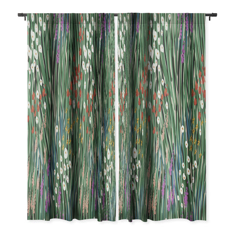 MSRYSTUDIO Windy Day In Garden Blackout Non Repeat
