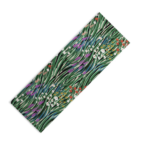 MSRYSTUDIO Windy Day In Garden Yoga Mat