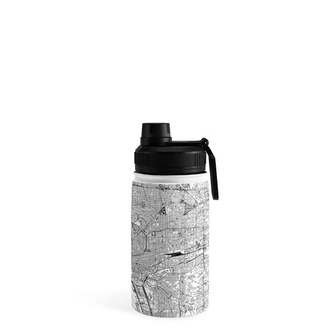 multipliCITY Buffalo White Map Water Bottle