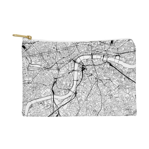 multipliCITY London White Map Pouch