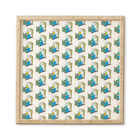 Mummysam Bunny Dreams 1 Framed Wall Art