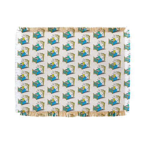 Mummysam Bunny Dreams 1 Throw Blanket