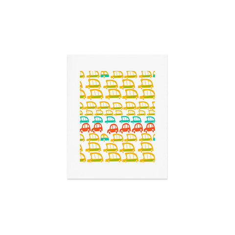 Mummysam Cars Art Print