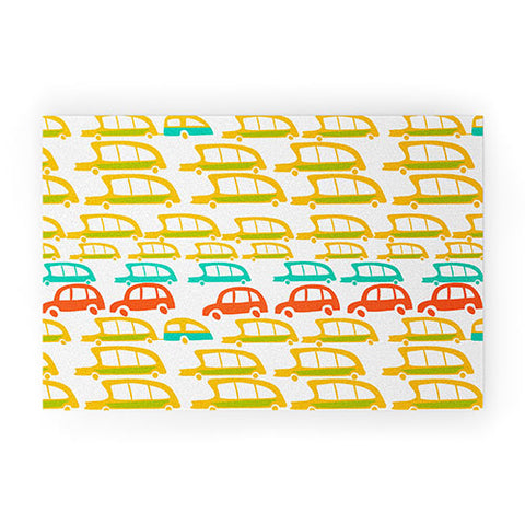 Mummysam Cars Welcome Mat