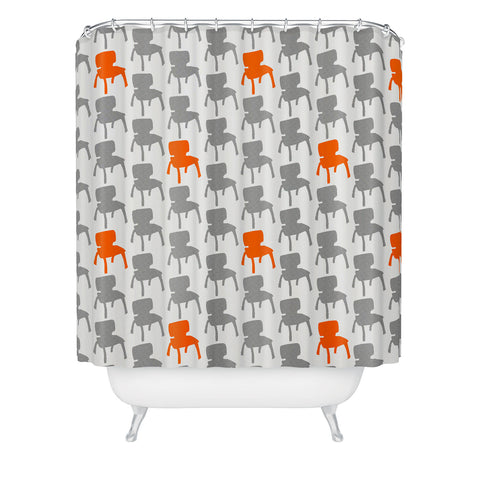 Mummysam Classic Chair Shower Curtain