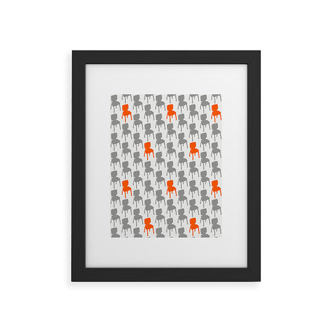 Mummysam Classic Chair Framed Art Print