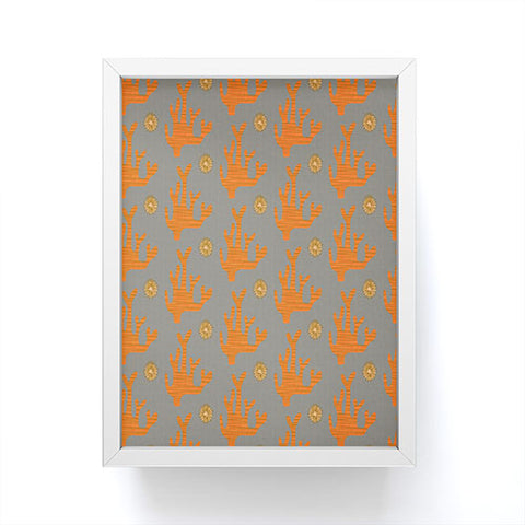Mummysam Coral 3 Framed Mini Art Print