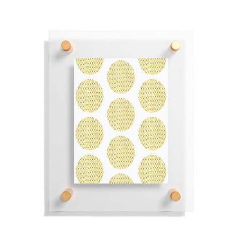 Mummysam Drawn Circles Floating Acrylic Print