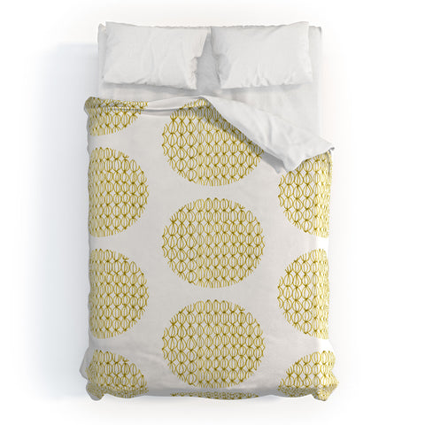 Mummysam Drawn Circles Duvet Cover