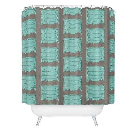 Mummysam Dresser Shower Curtain
