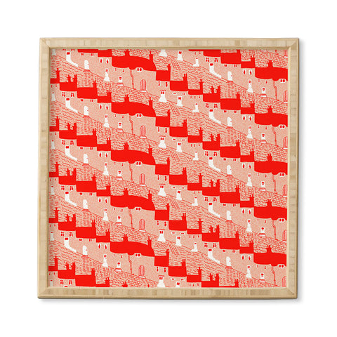 Mummysam English Village Framed Wall Art