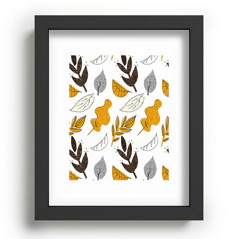 Mummysam Fall Leaves Recessed Framing Rectangle