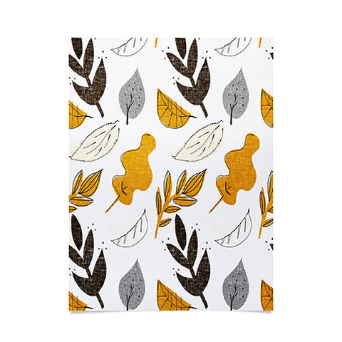 Mummysam Fall Leaves Poster