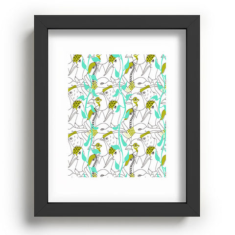 Mummysam Flock Of Birds Recessed Framing Rectangle