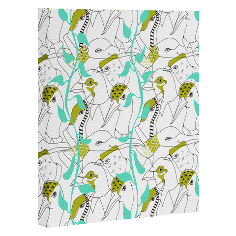 Mummysam Flock Of Birds Art Canvas