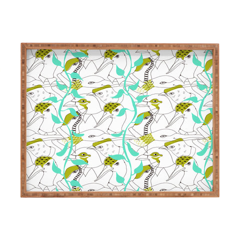 Mummysam Flock Of Birds Rectangular Tray