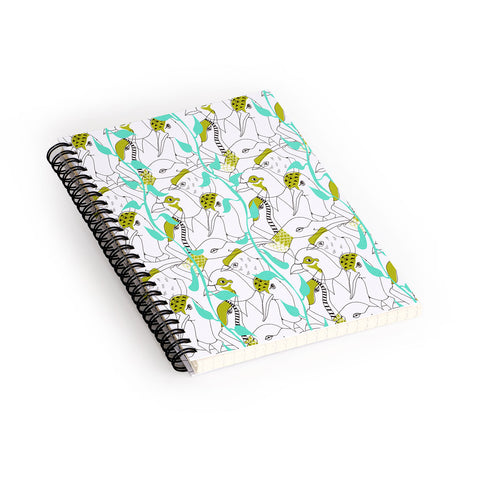 Mummysam Flock Of Birds Spiral Notebook
