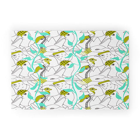 Mummysam Flock Of Birds Welcome Mat