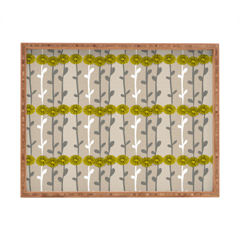 Mummysam Flowers 4 Rectangular Tray