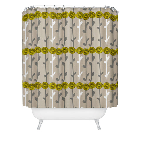 Mummysam Flowers 4 Shower Curtain