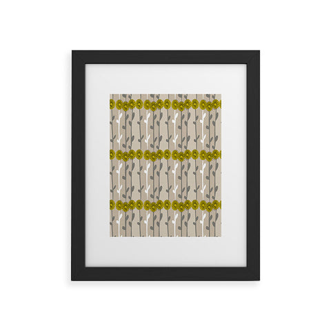 Mummysam Flowers 4 Framed Art Print