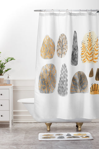 Mummysam Gentlemen Shower Curtain And Mat