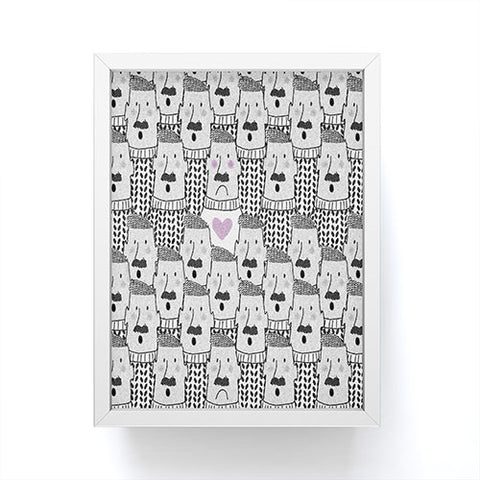 Mummysam Gentlemens Choir Framed Mini Art Print