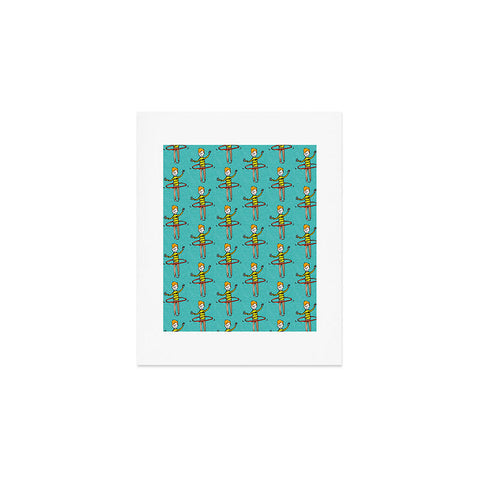 Mummysam Hula Hoop Happy Art Print