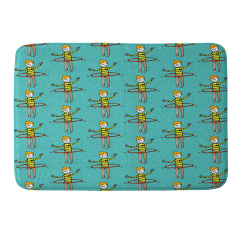 Mummysam Hula Hoop Happy Memory Foam Bath Mat